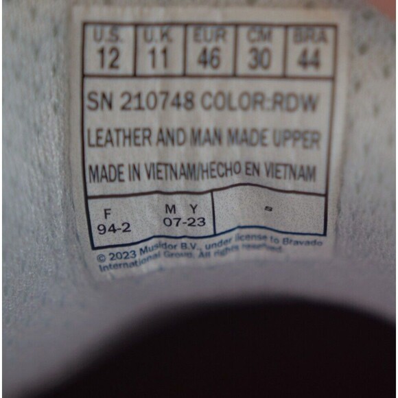 Mark Nason The Rolling Stones‎ Palmilla RS Marquee Lick Logo Mens 12 - Picture 10 of 10